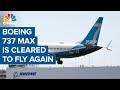 Boeing 737 Max is cleared by the FAA to fly again