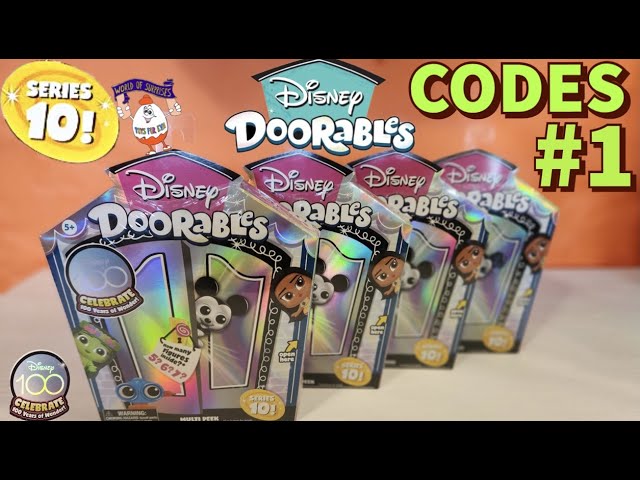 🎉Doorables Series 10 - Codes! First glance at the anniversary