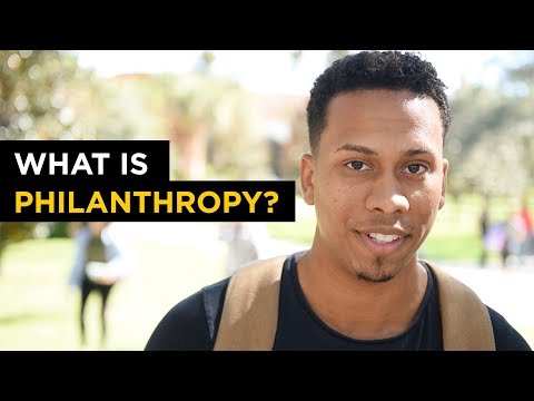 Video: Kaj je filantropsko dajanje?