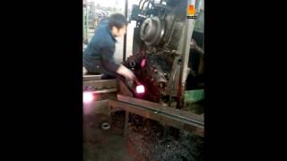 GS ZP 200KW induction rod steel heating machine 20170224