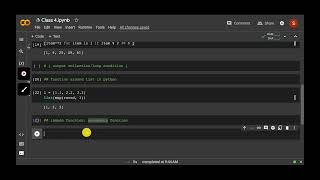 Session 4 - Advanced python (comprehension, iterator)