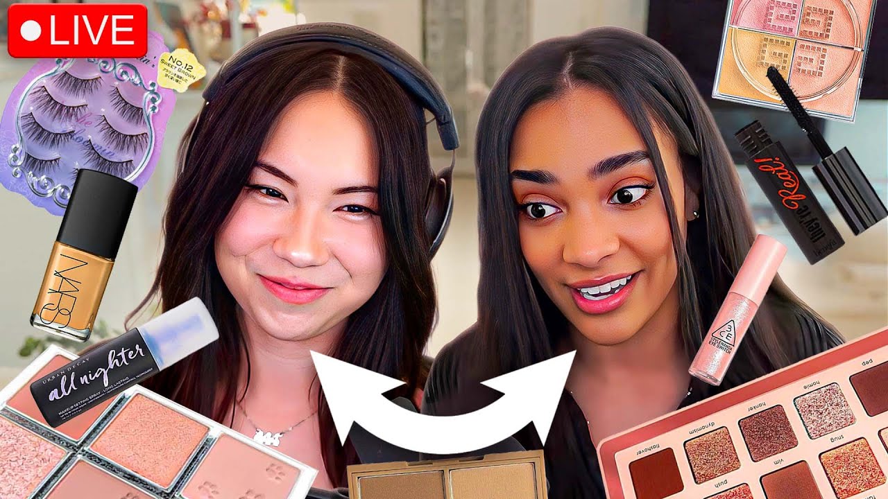 makeup swap w/ Sydeon