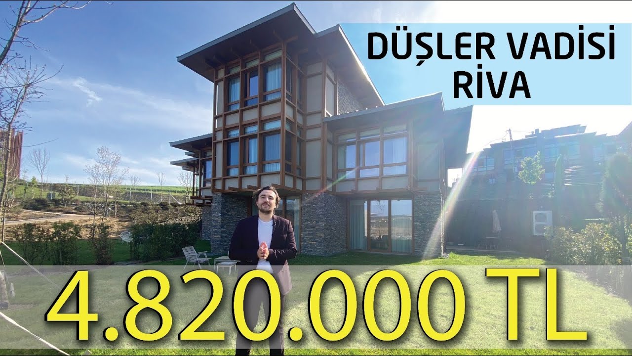 Mega Proje içerisinde 4.820.000 TL Değerinde Lux Villa TURU I Doğayla iç içe bir Ev