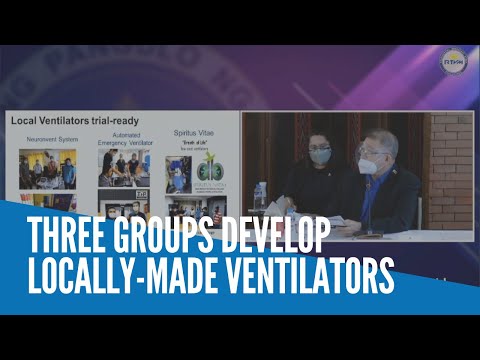 Three groups develop locally-made ventilators