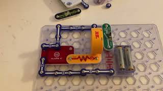 Snap Circuits Junior Select: Quieter Alarm Circuits