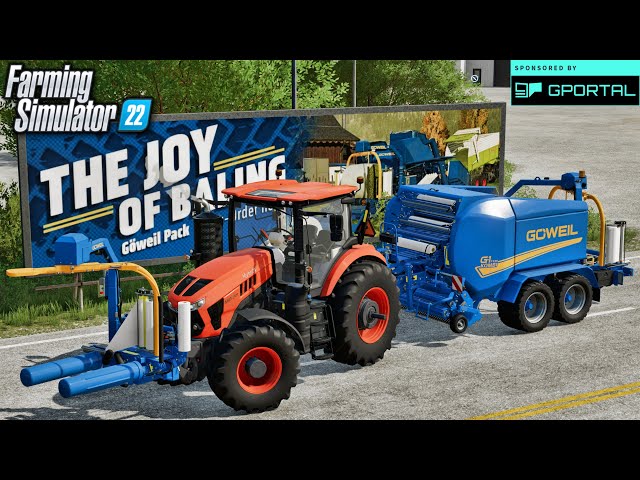 Goweil G1-F125 & G1-F125 Kombi Balers - Goweil DLC - Farming Simulator 22  Early Access 