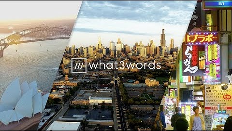 About us - what3words