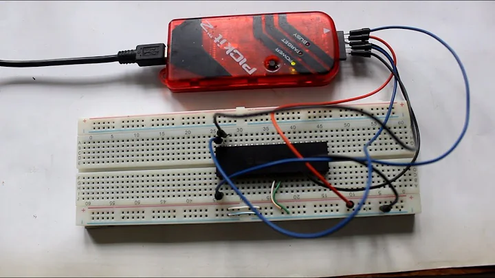 How to load hex code in PIC Microcontroller use PICkit2 (PIC16F877A)