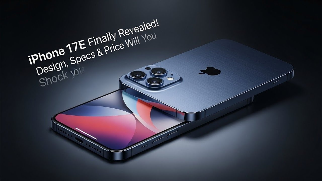 iPhone 17E Finally Revealed! Design, Specs & Price Will Shock You