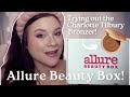 April 2024 allure beauty box unboxing  tryons the charlotte tilbury sunkissed bronzer