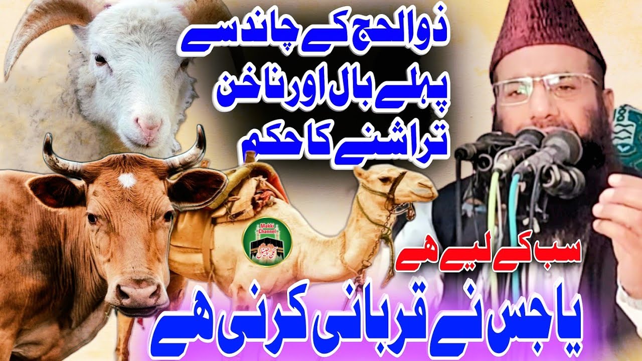 Zul Hajj Ke Chand Se Pahle Bal Aur Nakhun Tarashane Ka Hukam By Molana ...