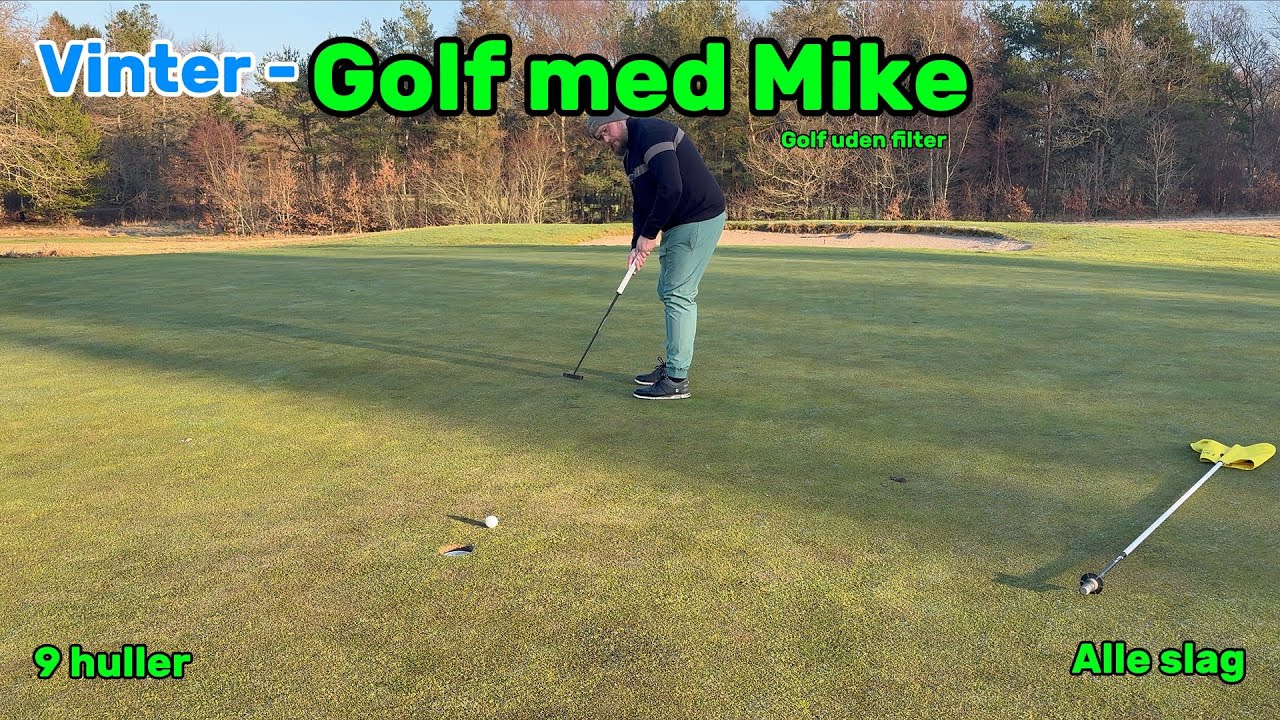 (Vinter) Golf med Mike på Parkbanen