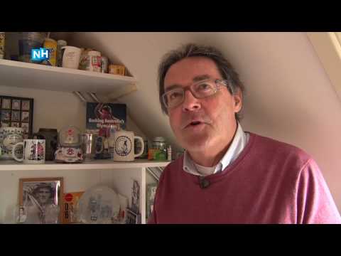 Maarten bewaart thuis 'Olympische Meuk'