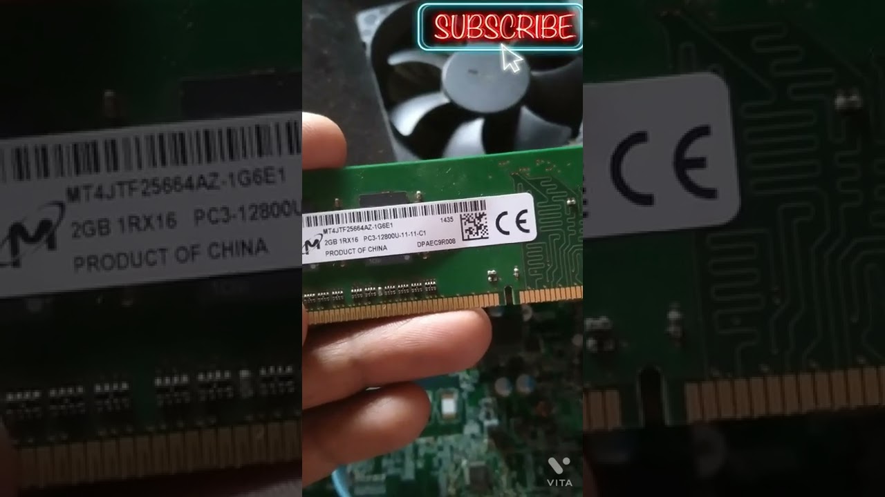 Computer RAM troubleshooting.