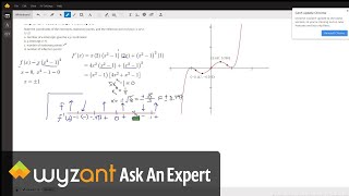 Find intercepts, critical numbers, inflection points for a degree 5 polynomial.