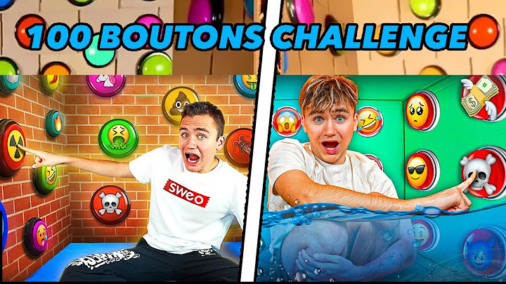1H DE 100 Boutons Mystères MAIS 1 SEUL Te Sauvera !