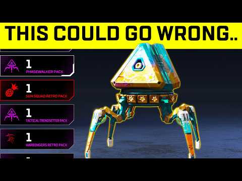 I Saved These Apex Packs For 3 Years.. Today They Decide My Loadout | Apex Legends