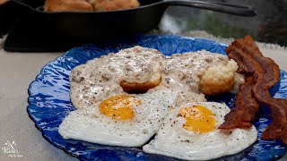 My Best Homemade Biscuits and Sausage Gravy❤️