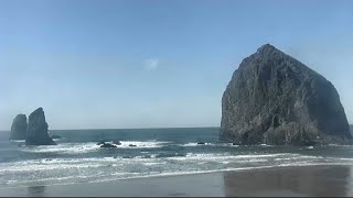 Live look: Cannon Beach, Oregon