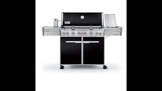 Weber Summit 7271001 E-470 Natural-Gas Grill, Blac