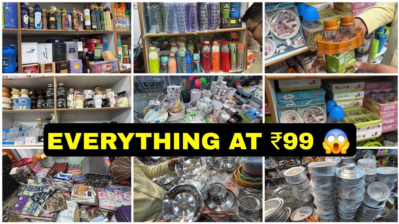 ✨️Charminar Biggest 99 Store✨️Ramadan Special all Home Needs Products Available at 99 & Below price
