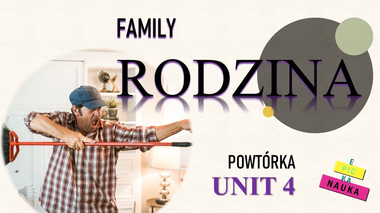 RODZINA - nauka angielskiego w minutę? - słówka family - słownictwo