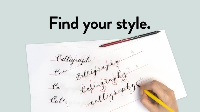 Learn Calligraphy for Beginners – The Talent Bank