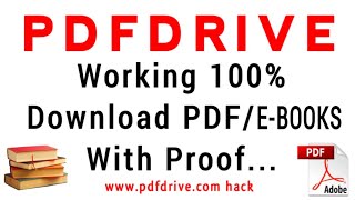 نحوه دانلود هر کتاب الکترونیکی از PDFDRIVE | مشکل دانلود PDFDrive حل شد (100%) در هر کشوری کار می کند