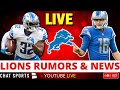 Detroit Lions News &amp; Rumors: Lions vs. Dolphins Preview, NFL Trade Deadline + QA