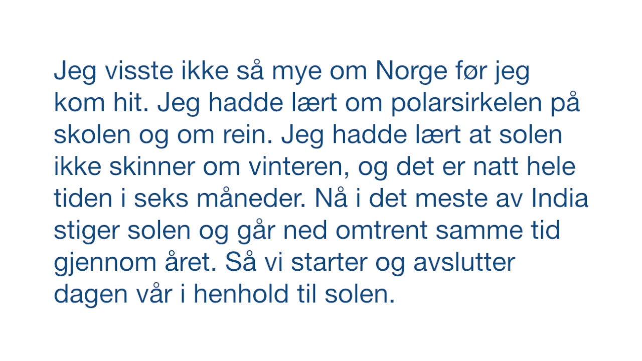 Hva visste du