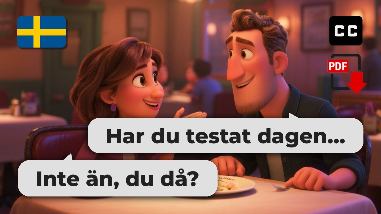10 Real-Life Swedish Dialogues to Learn Swedish 🗣️ Easily from A2 to B1