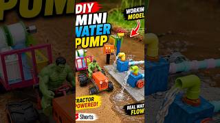DIY Mini Water Pump | Electric Transformer Powered | Motor Water Pump #WaterPump #ScienceProject