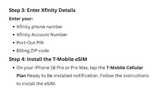 How To Port Your Xfinity Mobile Number To T-Mobile On IPhone 18 Pro And Pro Max
