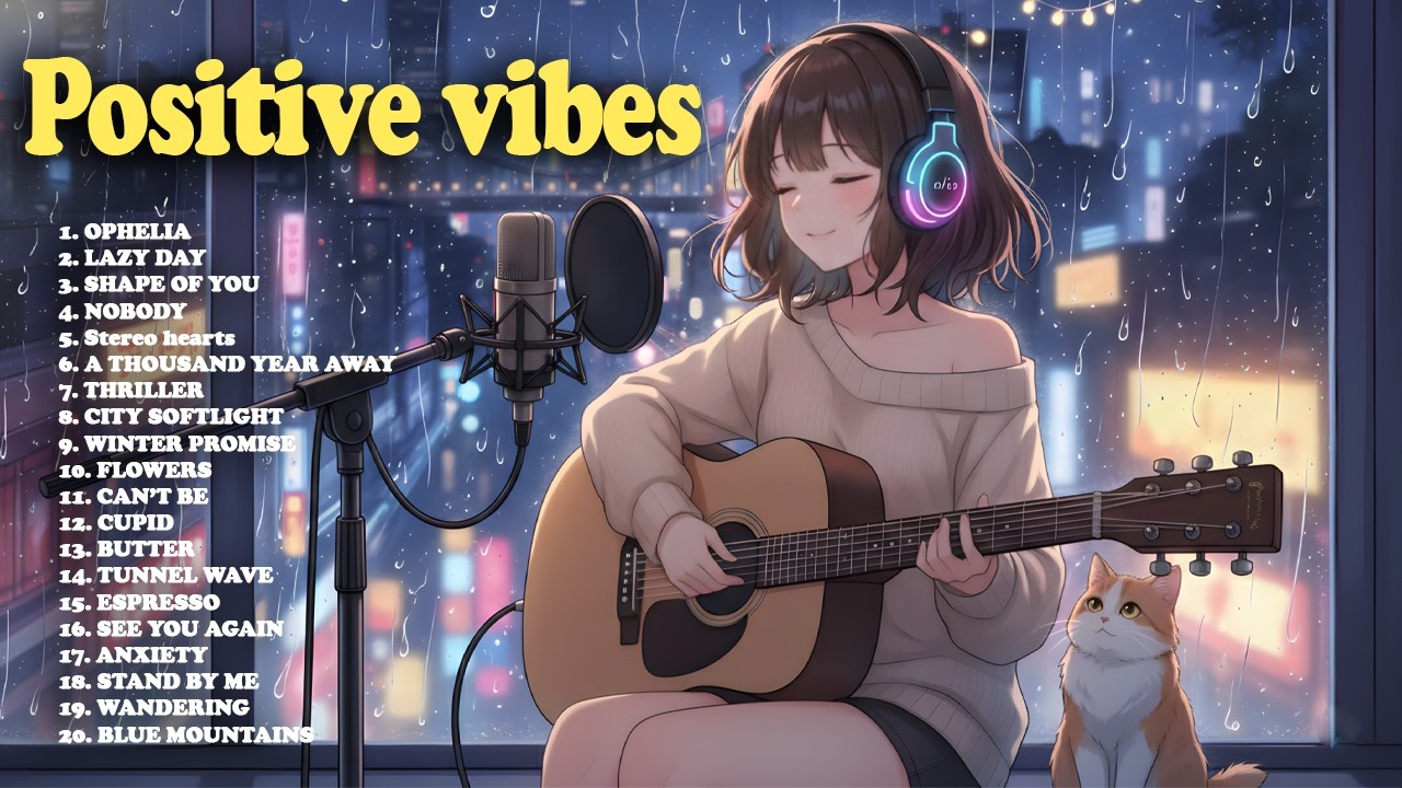 Positive vibes playlist 🌤️🌈 Listen to this playlist and you can feel mood booster immediately
