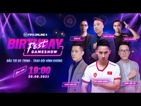 [Trực tiếp] Các cây hài cùng quy tụ về FIFA Online 4 Brithday Fest thì sẽ như thế nào?