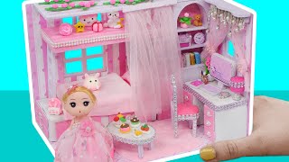 Diy Miniature Dollhouse Cardboard 💕 Diy Miniature Dollhouse Room 💕 195