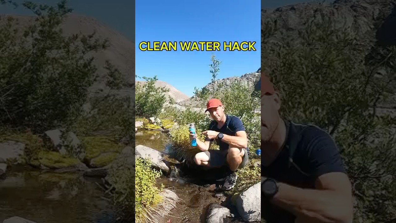 Clean Water Hack 💧 One Filter = Three Bottles 