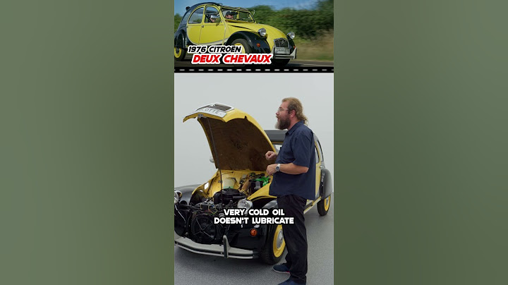 Citroen came up with a clever intake reduction method #citroen #2cv #mechanic