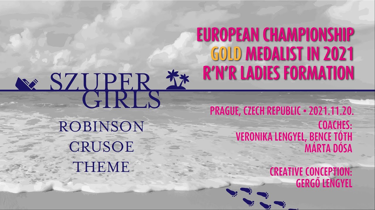 ROCK AND MAGIC SE, Hungary - The Szupergirls ladies formation - European Championship 2021