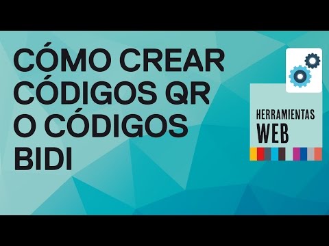 Como crear Código QR, Código BIDI o QR Code - Tutorial de Funcionarios ...