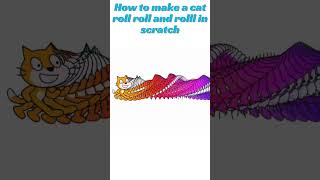 Cat 🐱 Roll, Roll, Roll and Rooooollll! | Scratch Coding for Beginners #scratch