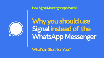 How to Use Signal Messenger App instead of WhatsApp