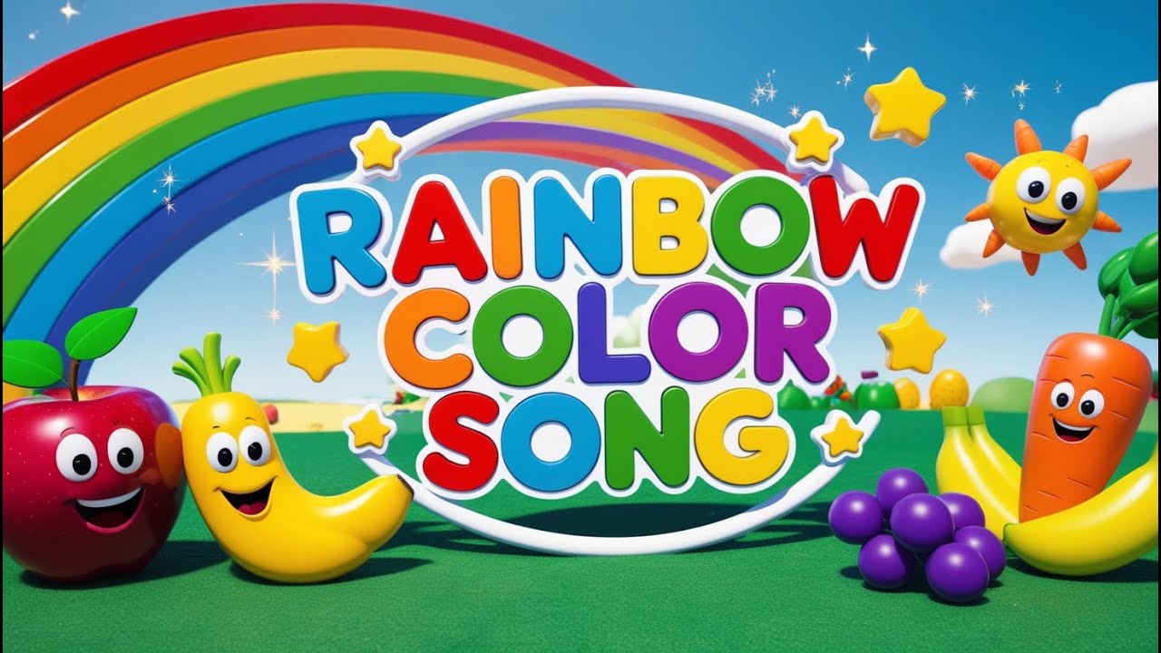 The color song | Rainbow color song | best baby rhymes & kids songs ...