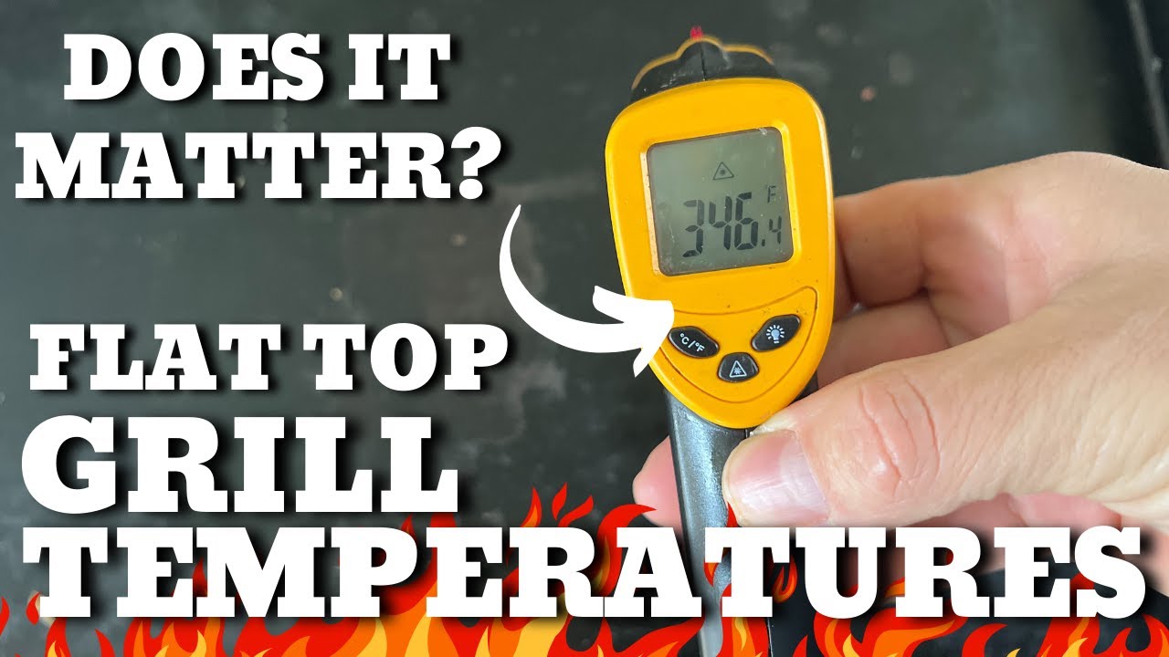 Griddle or Flat Top Grill Surface Thermometer 