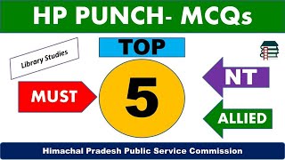 HP PUNCH MCQs || Part- 3 || Important, Naib Tehsildar- Allied