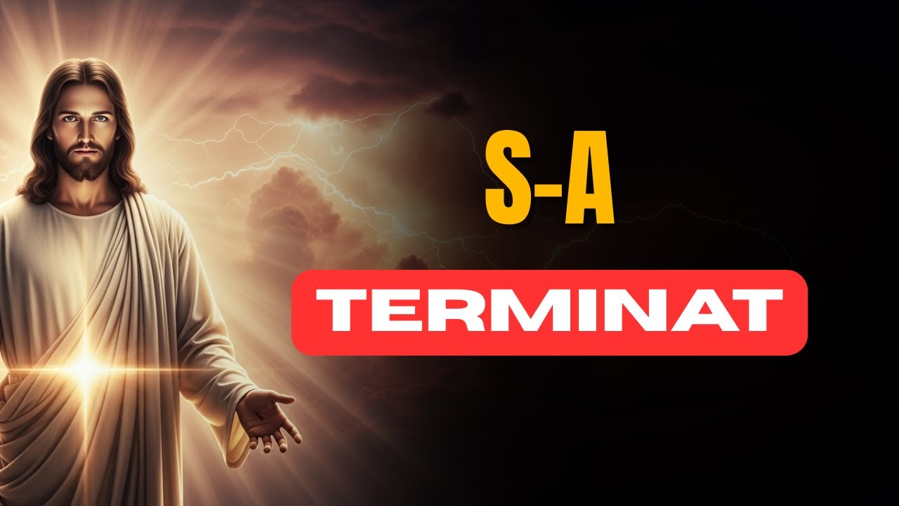 NU MAI PLÂNGE. DUMNEZEU A INTRAT ÎN CASA TA ASTĂZI!