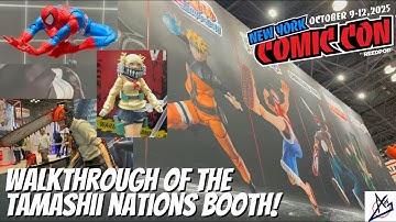 NYCC 2025 -Tamashii Nations Booth Walkthrough