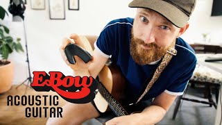 Ebow on Acoustic Guitar (Demo) with Strymon Timeline! - YouTube