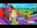 Humpty the train on a fruits ride | हम्प्टी ट्रैन और उसके फल दोस्तों से मिलिए  | kiddiestv hindi