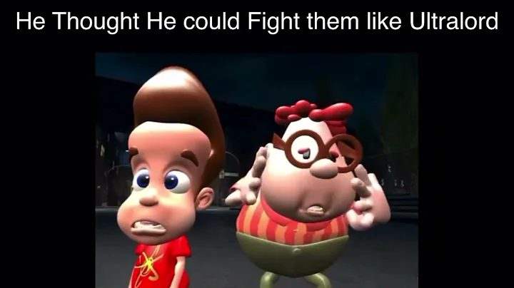 Sheen gets Curb Stomped but I Added SFX #jimmyneutron #nickelodeon #nicktoons